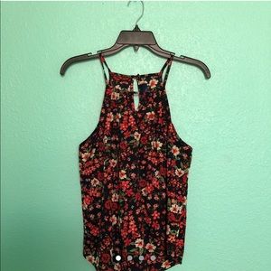 Floral Halter Top
